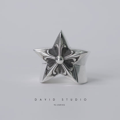 LARGE STAR RING