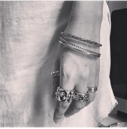 CHROME HEARTS DAGGER RING