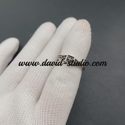 TRIPLE CROSS DECO RING