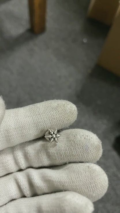 CUT OUT STAR EARRING