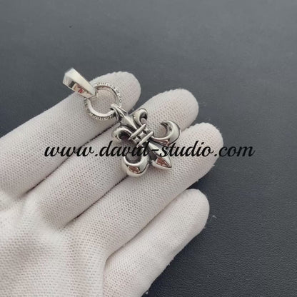 BS FLEUR PENDANT WITH BAIL