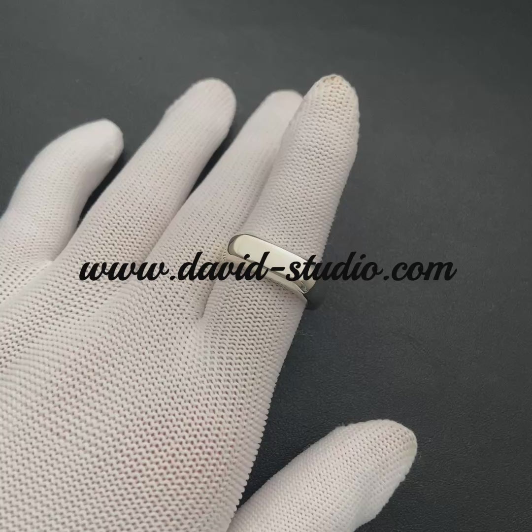Chrome Hearts LIL PJ Plain Ring – David Studio – David_Studio