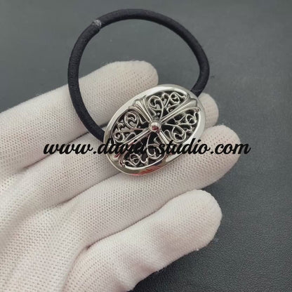 TINY FLORAL HAIR TIE