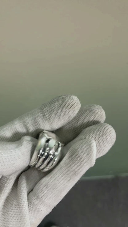 BIG FLEUR TAIL RING
