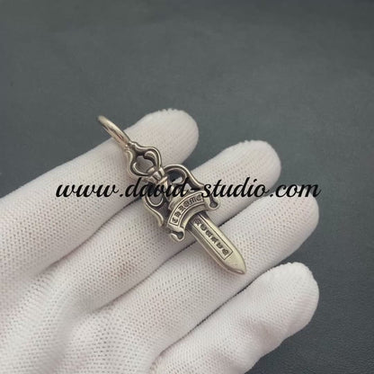 DOUBLE DAGGER PENDANT