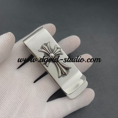 DOUBLE CROSS MONEY CLIP