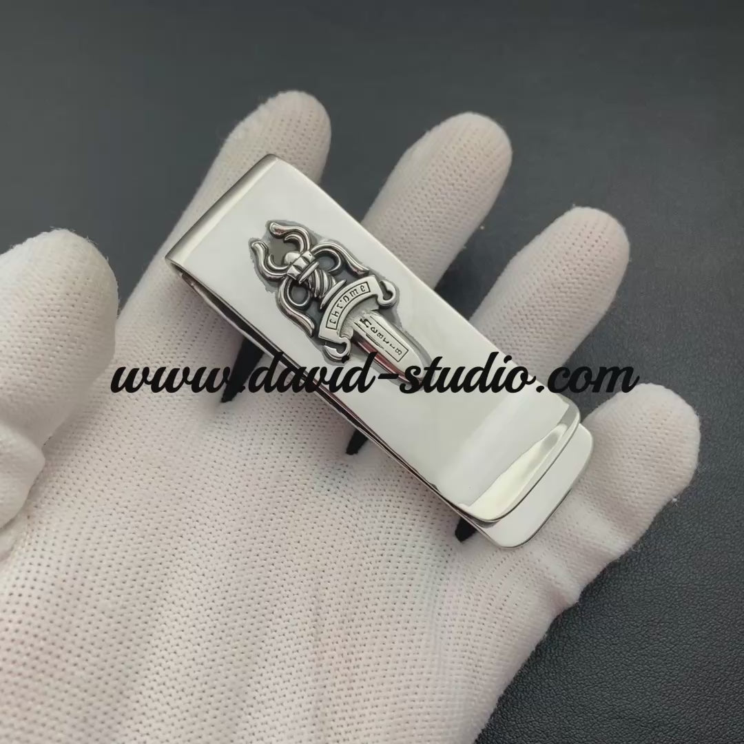 Chrome Hearts Dagger Money Clip | Shop | David Studio – David_Studio